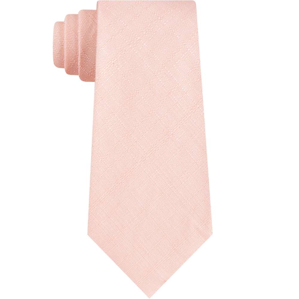 Michael Kors silk & linen Reg. Width tie